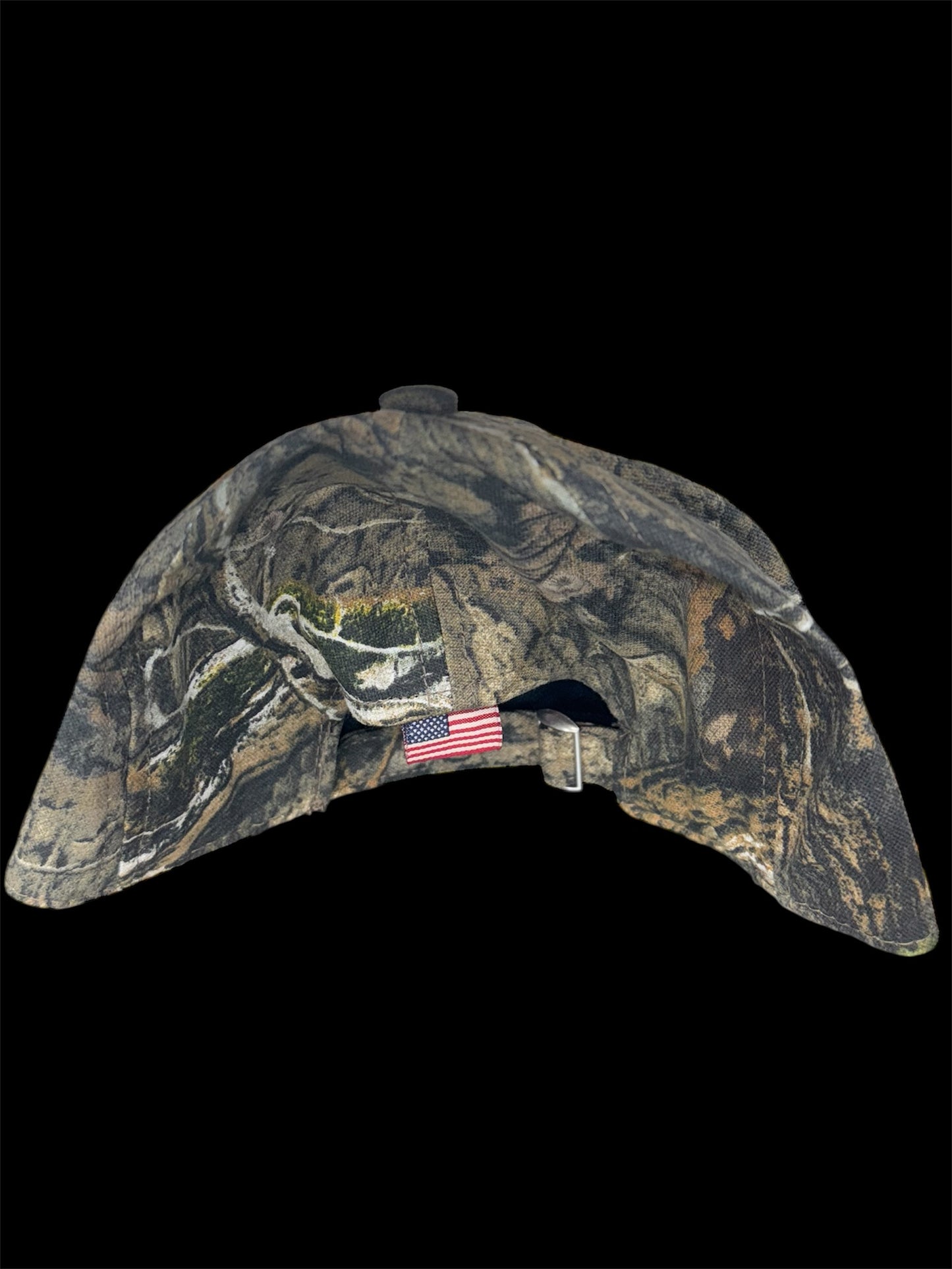 Red Embroidered Camo Hat